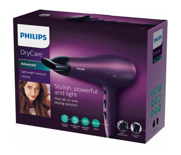 Philips Suszarka do włosów BHD282/00 - 294546 - zdjęcie 6